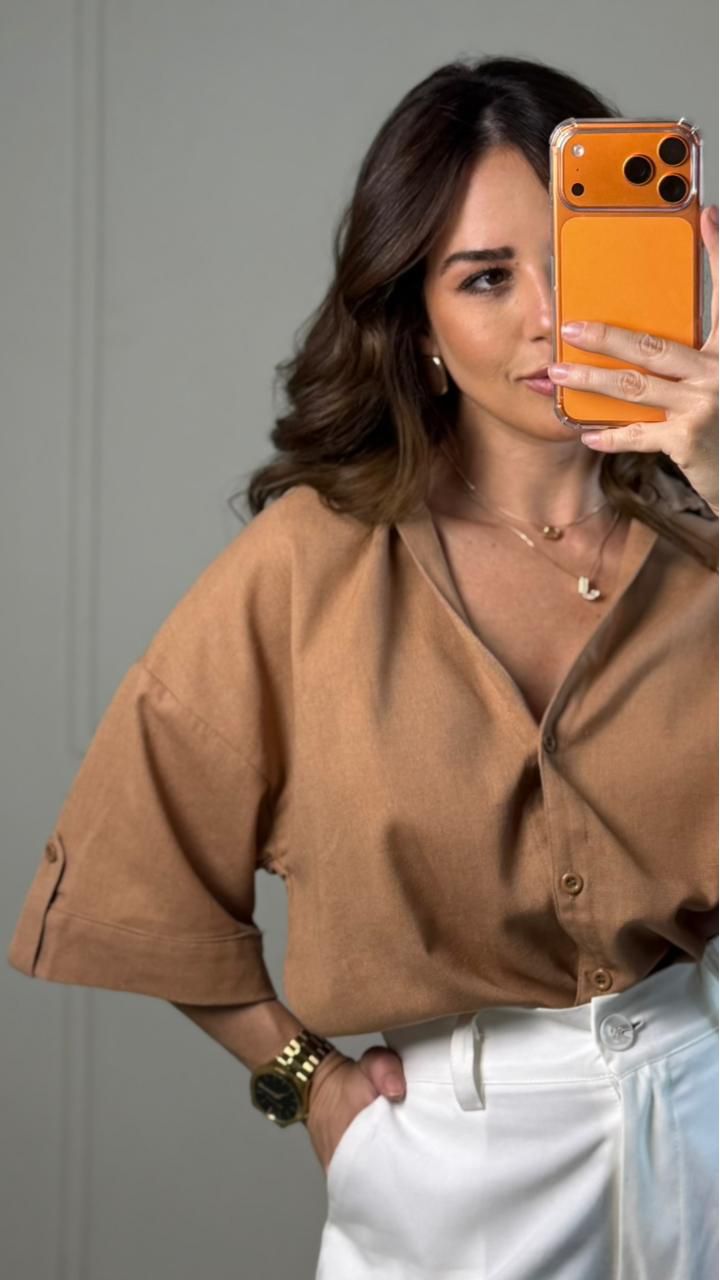 Camisa Laura - 0003380040 - Jessica Lino Store