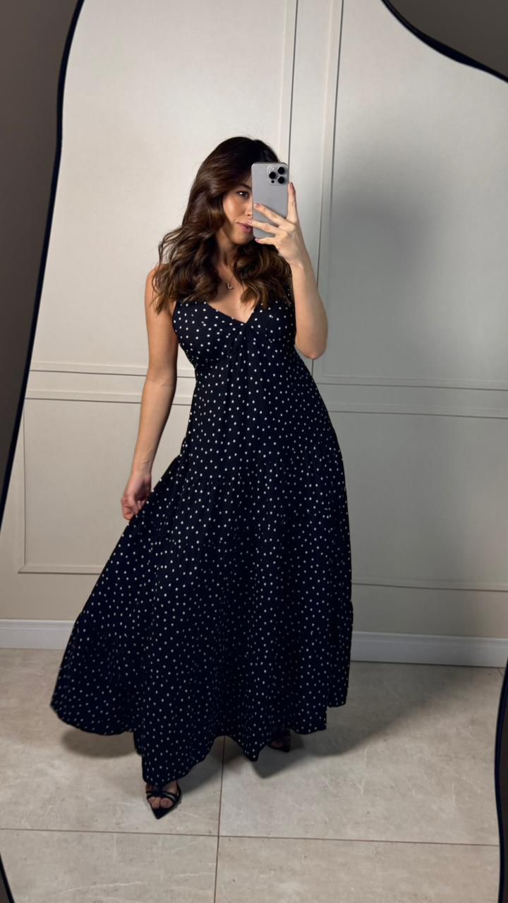 Vestido Poá - 0003290001 - Jessica Lino Store