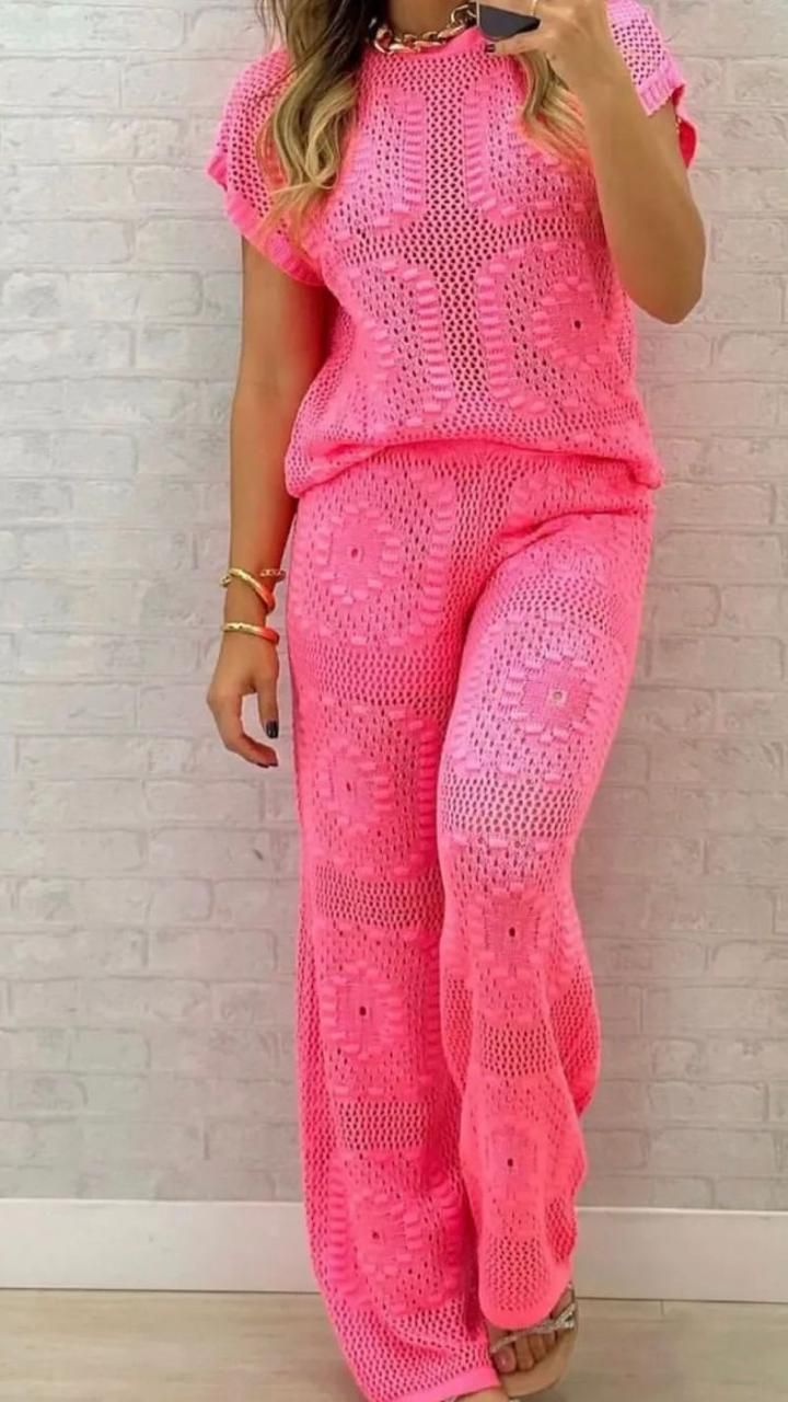 CONJUNTO BEATRIZ ROSA - LILIES STORE