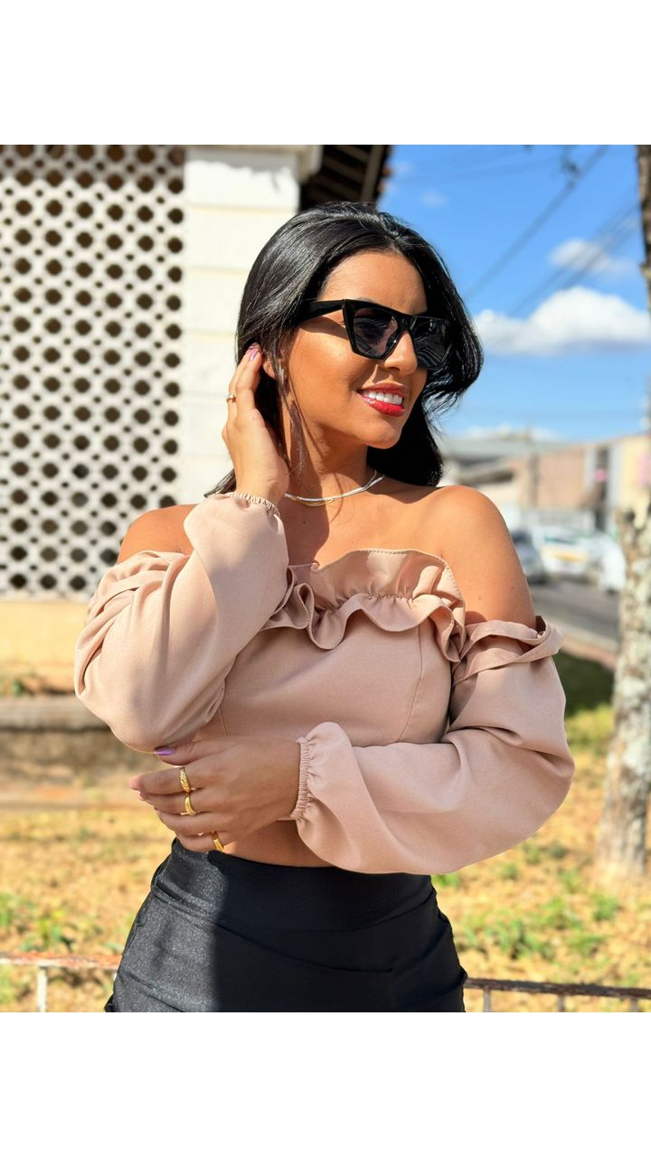 Cropped De Manga De Bábado - MHA VIANA STORE