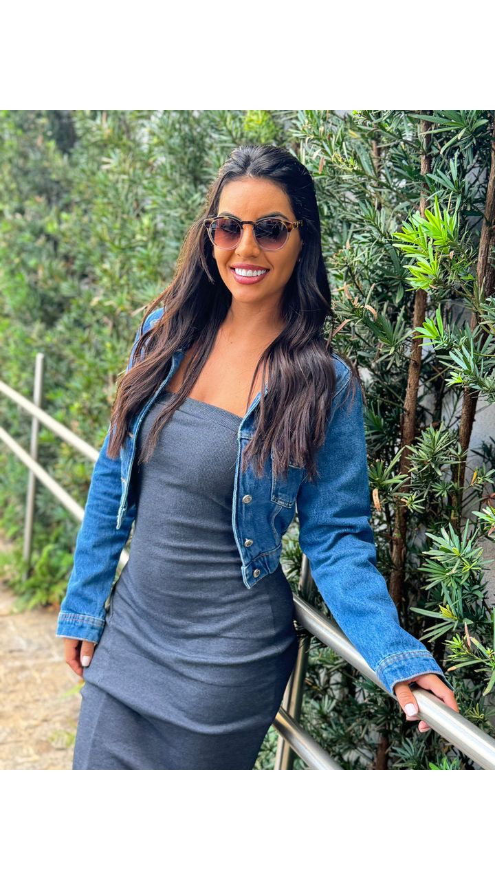 Jaqueta Jeans Emily - MHA VIANA STORE