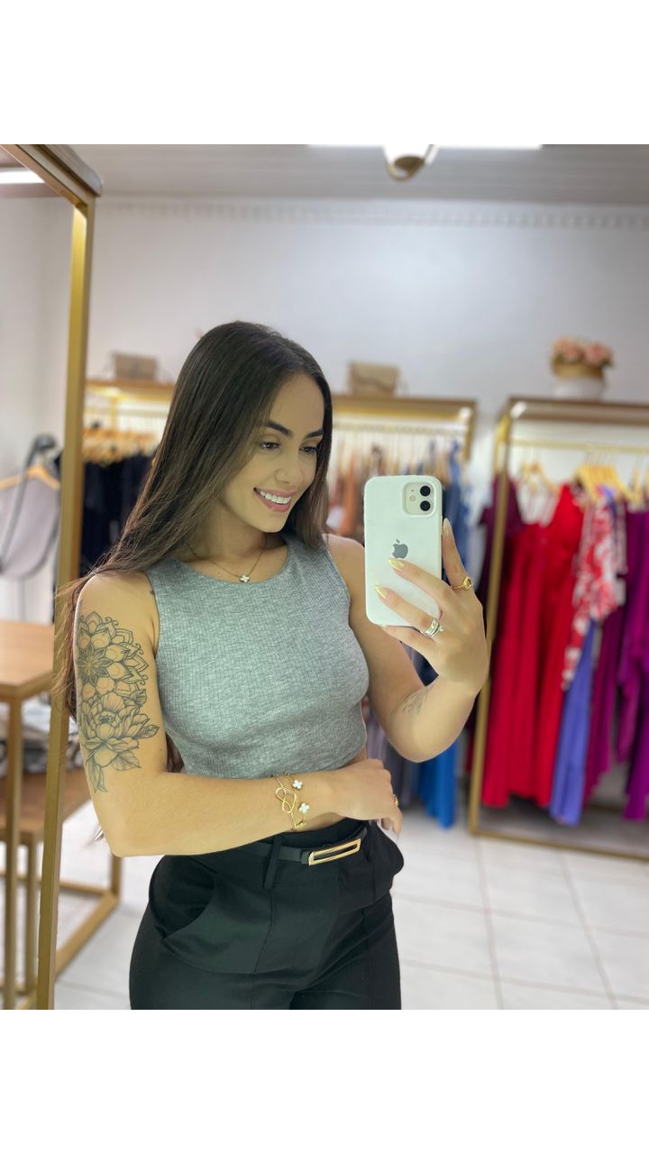cropped Canelado - MHA VIANA STORE