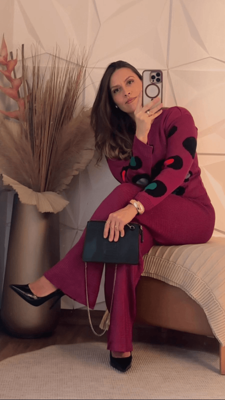 CONJUNTO SAMARA MARSALA - LILIES STORE