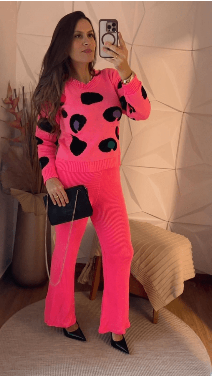 CONJUNTO SAMARA ROSA - LILIES STORE