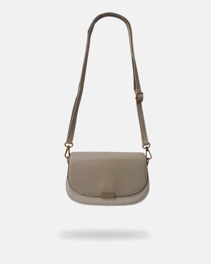 Bolsa Transversal Olivia - Bege
