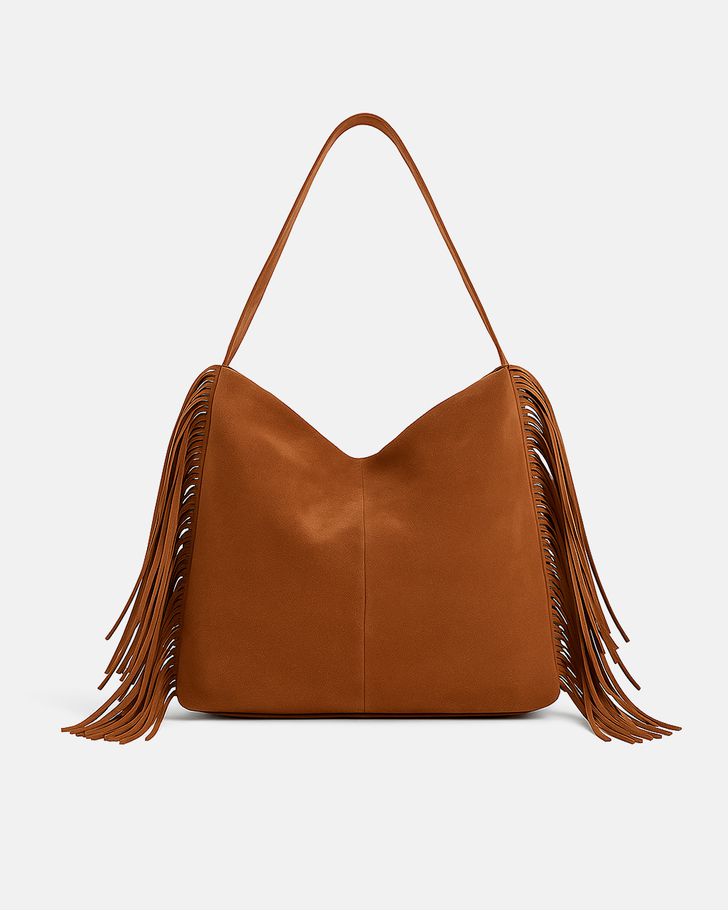 Bolsa Franja - Camurça