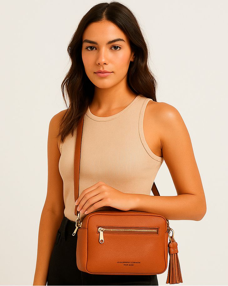 Bolsa Tiracolo Feminina - Brown