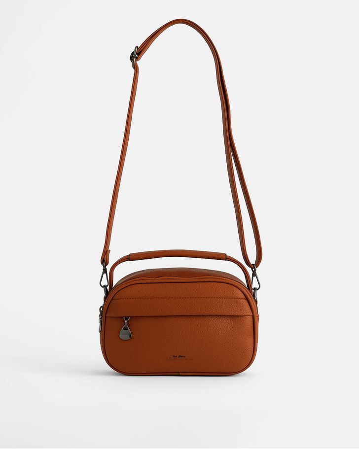 Bolsa Transversal Media Melissa- Brown