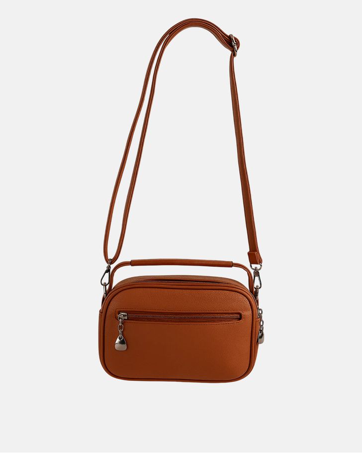 Bolsa Transversal Media Melissa- Brown