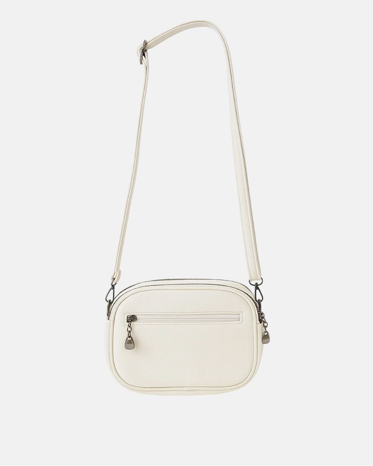 Bolsa Transversal Media Melissa- Off White