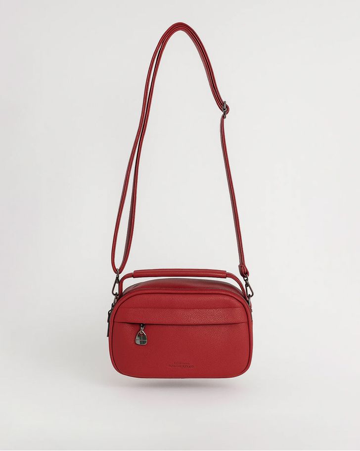 Bolsa Transversal Media Melissa- Vermelha 