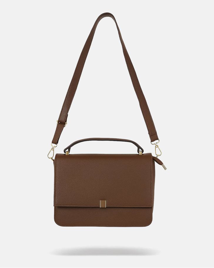 Bolsa Transversal Jhenifer - Brown