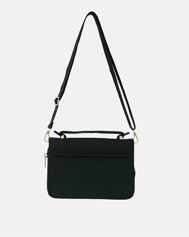Bolsa Transversal Jhenifer - Preta