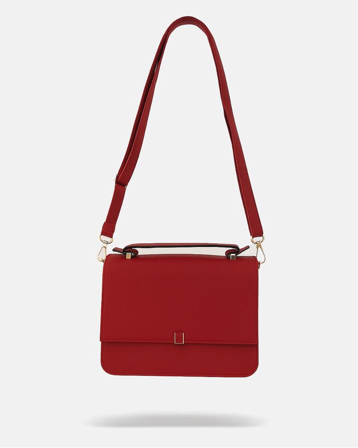 Bolsa Transversal Jhenifer - Vermelha