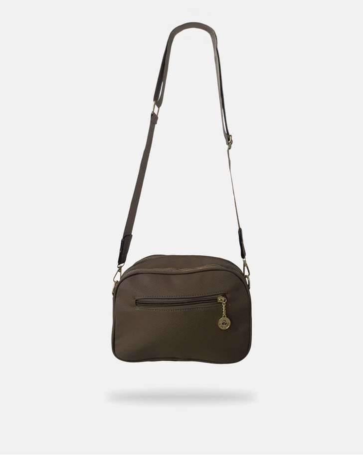 Bolsa Transversal Regina - Dark Brown