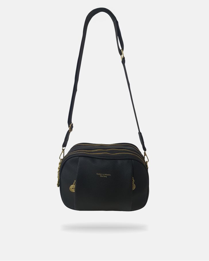 Bolsa Transversal Regina - Preta