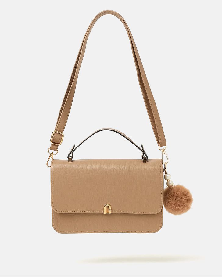 Bolsa Transversal Amanda - Bege