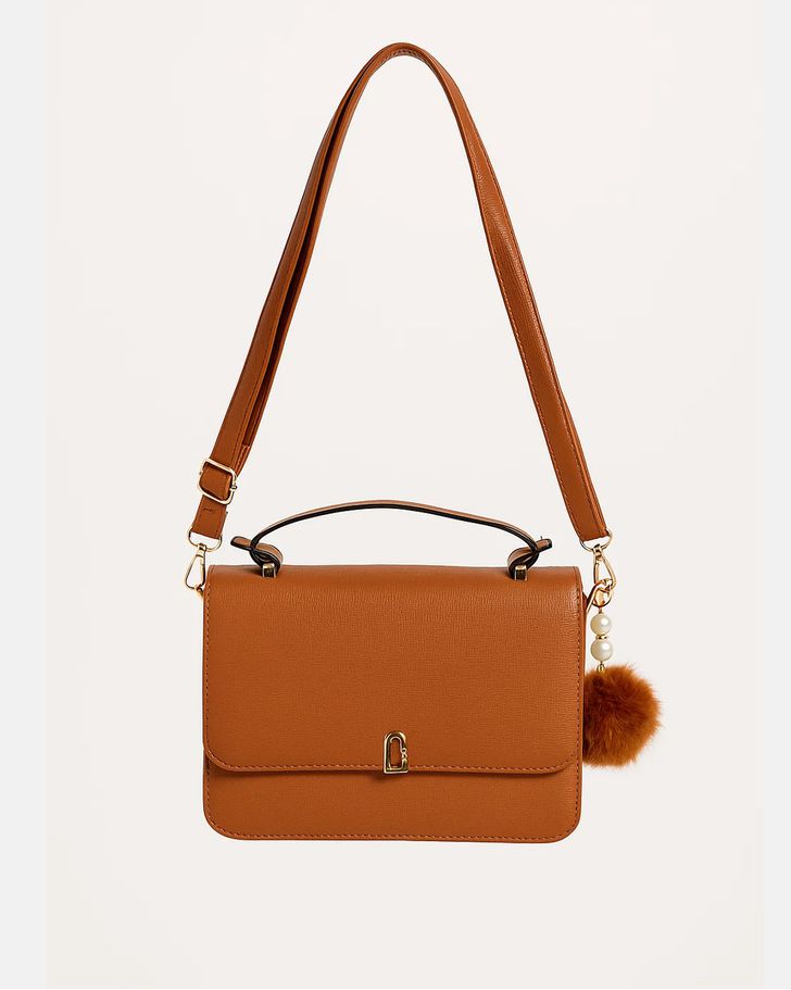 Bolsa Transversal Amanda - Caramelo 