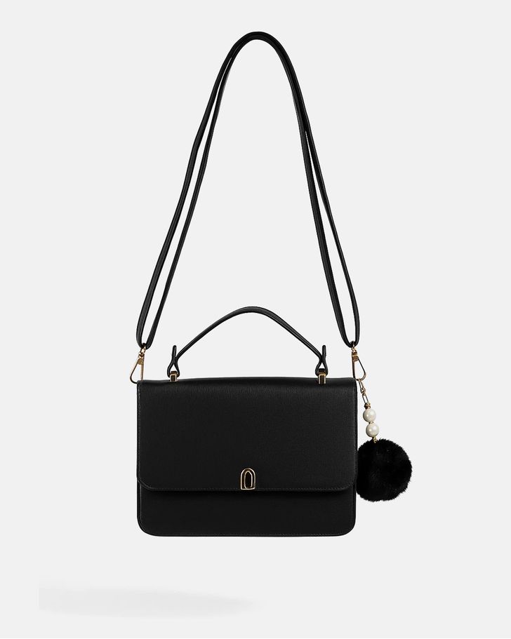 Bolsa Transversal Amanda - Preta 