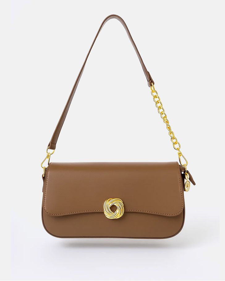 Bolsa De Ombro Feminina - Khaki 