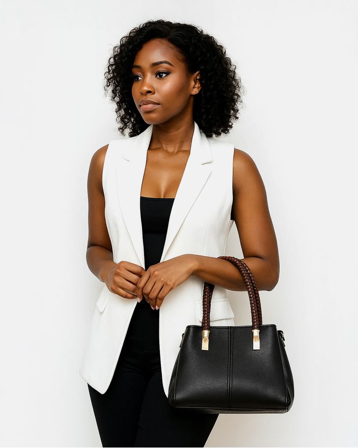 Bolsa Baú Celina - Black 