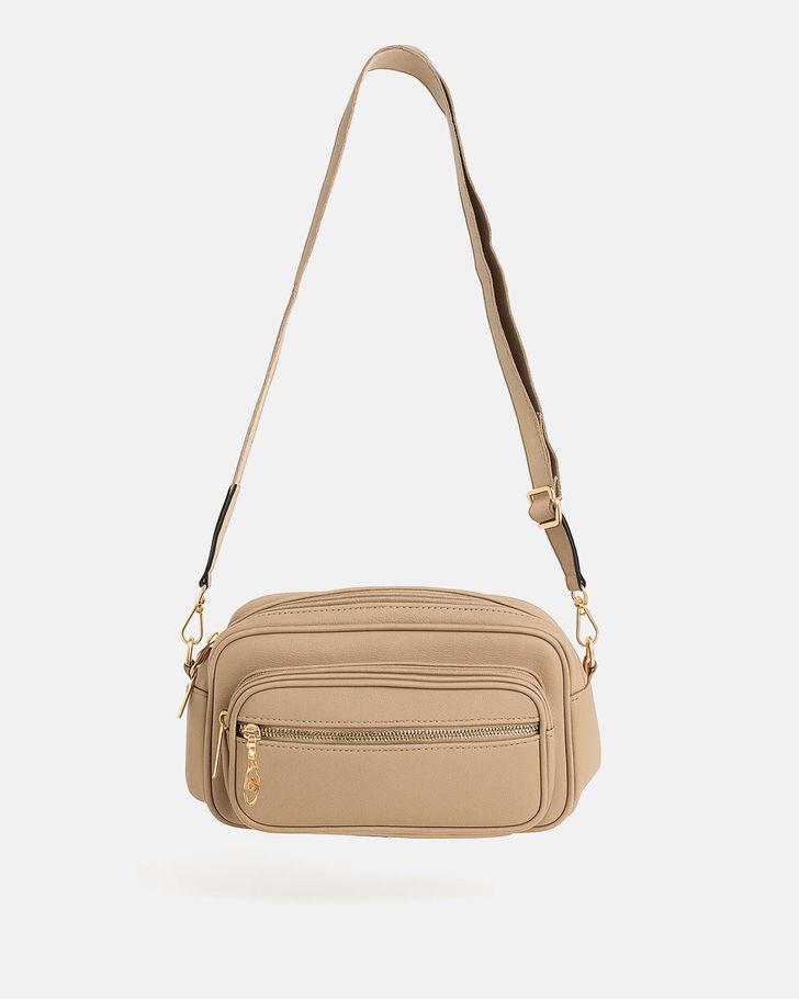 Bolsa Tiracolo Feminina - Bege