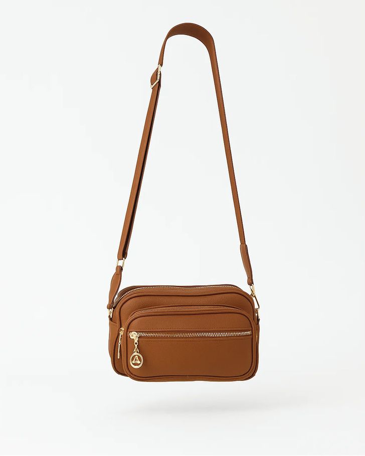 Bolsa Tiracolo Feminina - Marrons