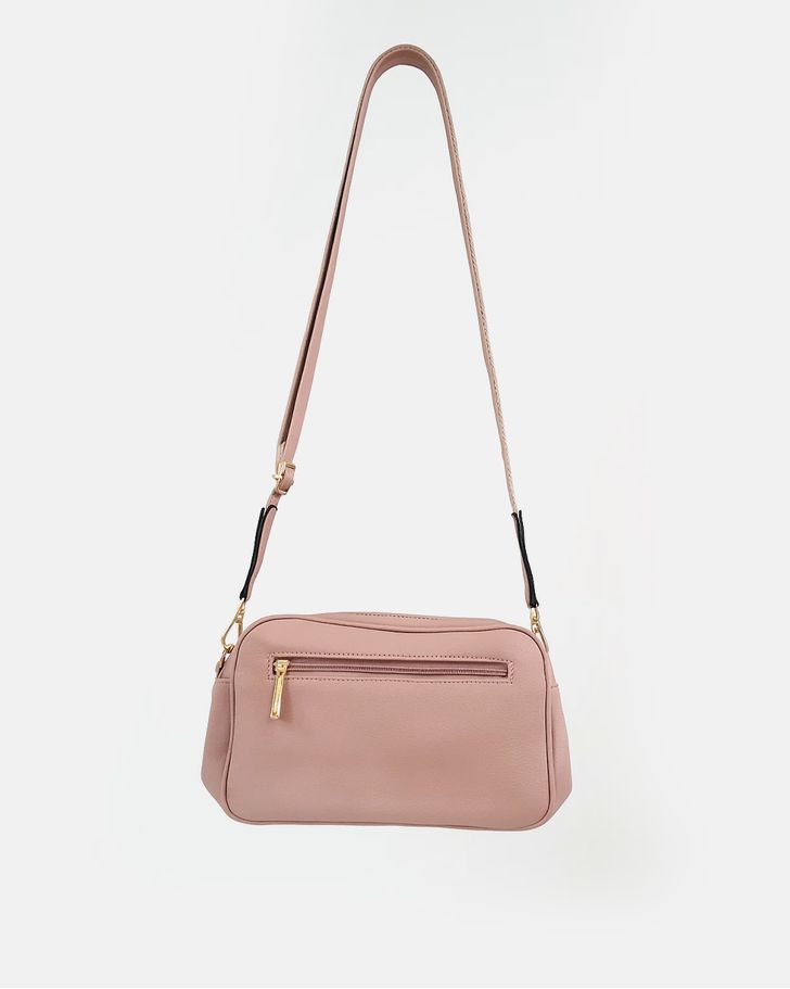 Bolsa Tiracolo Feminina - Rose