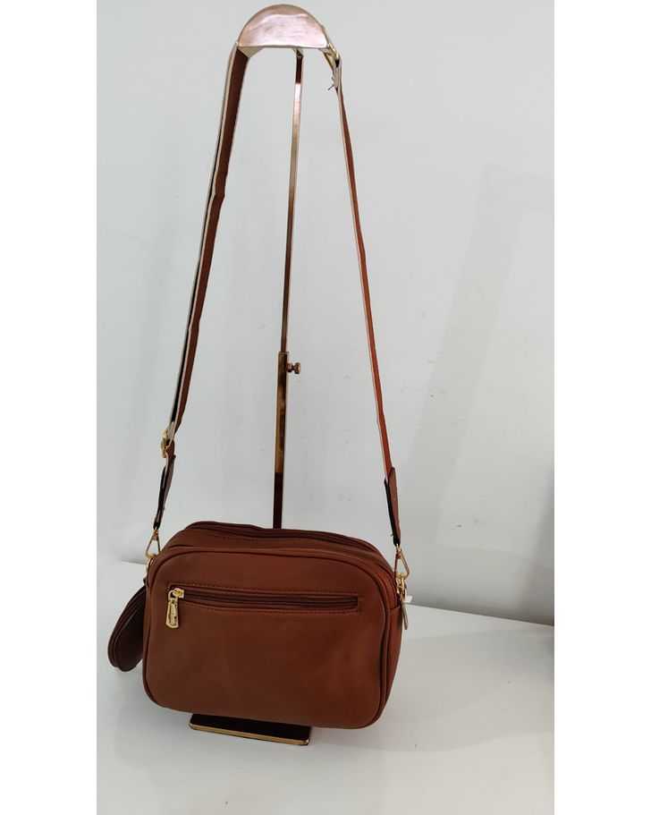 Bolsa Transversal Gisele - Brown 