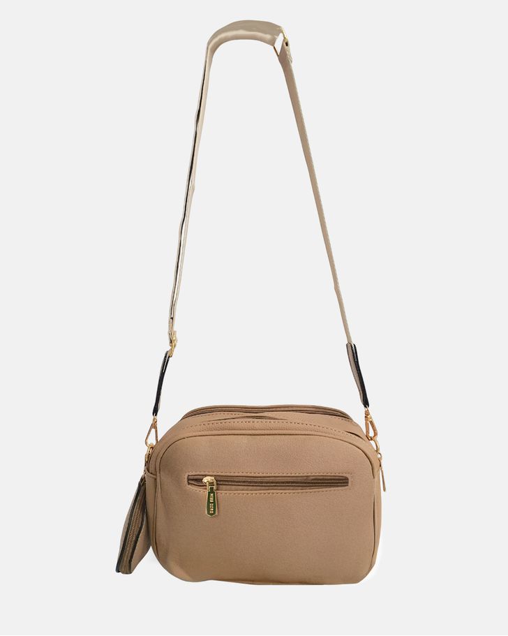 Bolsa Transversal Gisele - Camel