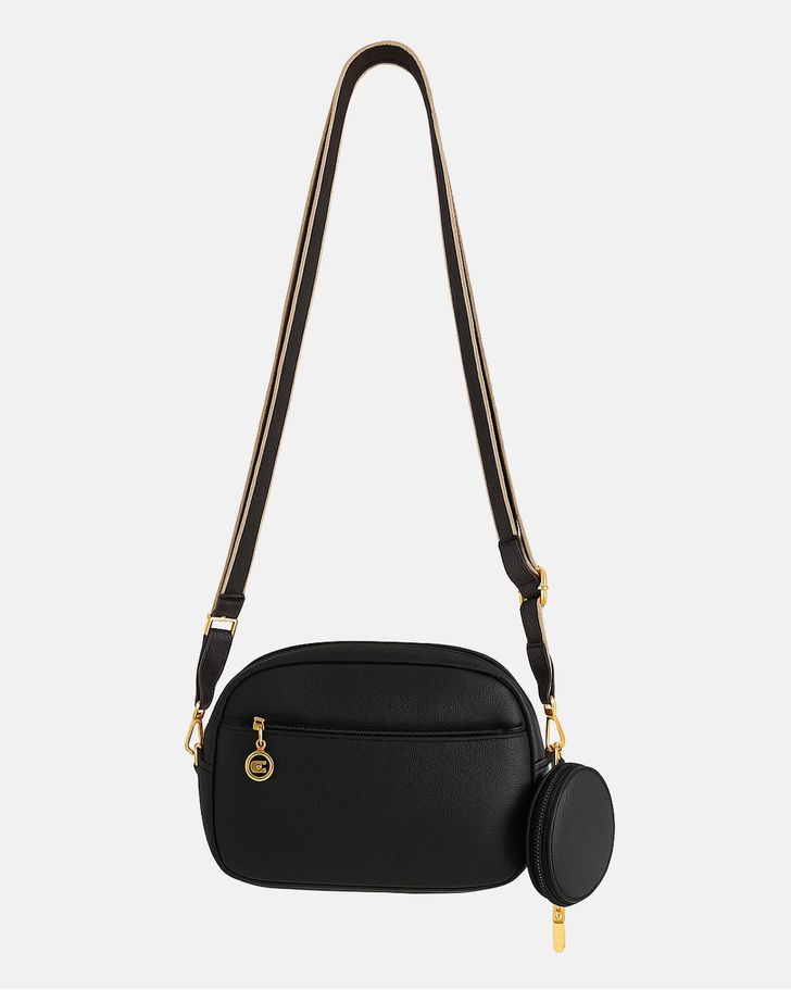Bolsa Transversal Gisele - Preta 