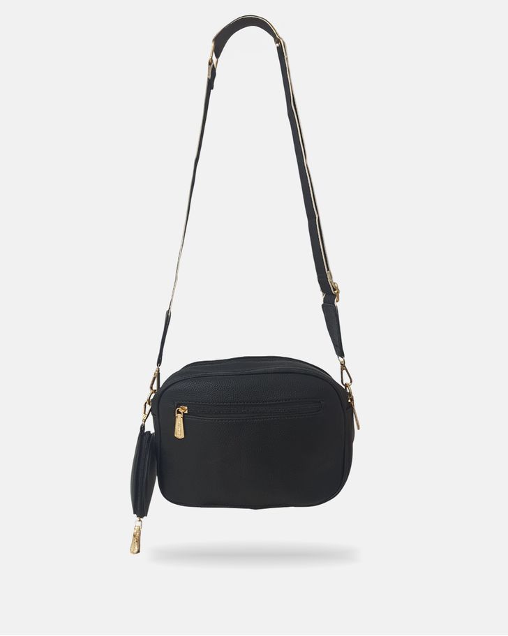 Bolsa Transversal Gisele - Preta 