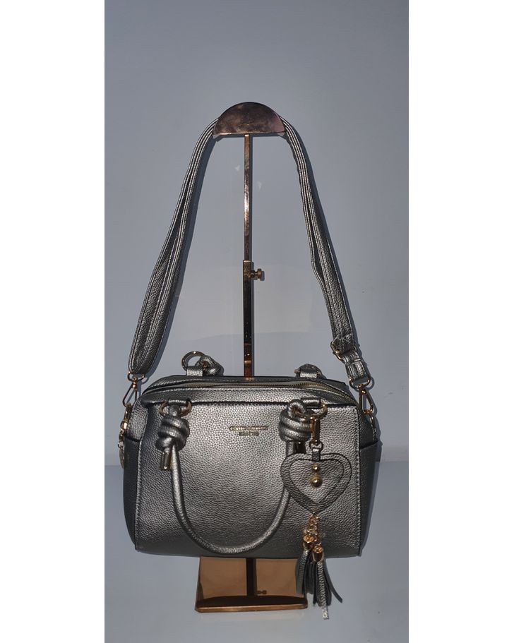 Bolsa De Mão Regina - Prata 