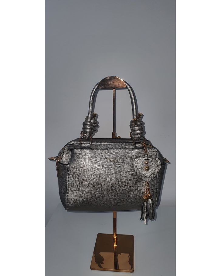 Bolsa De Mão Regina - Prata 