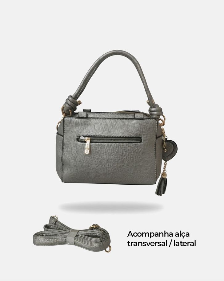 Bolsa Roberta - Silver 