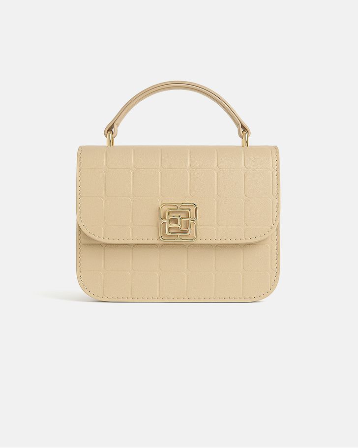 Bolsa Estruturada Média - Bege