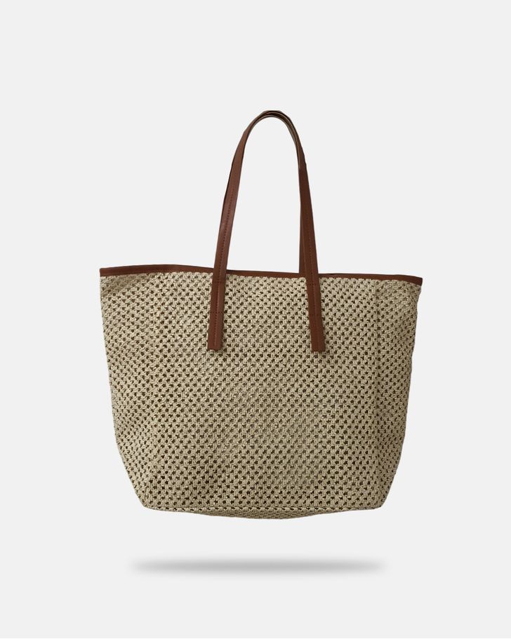 Bolsa Praiana Aurora - Palha