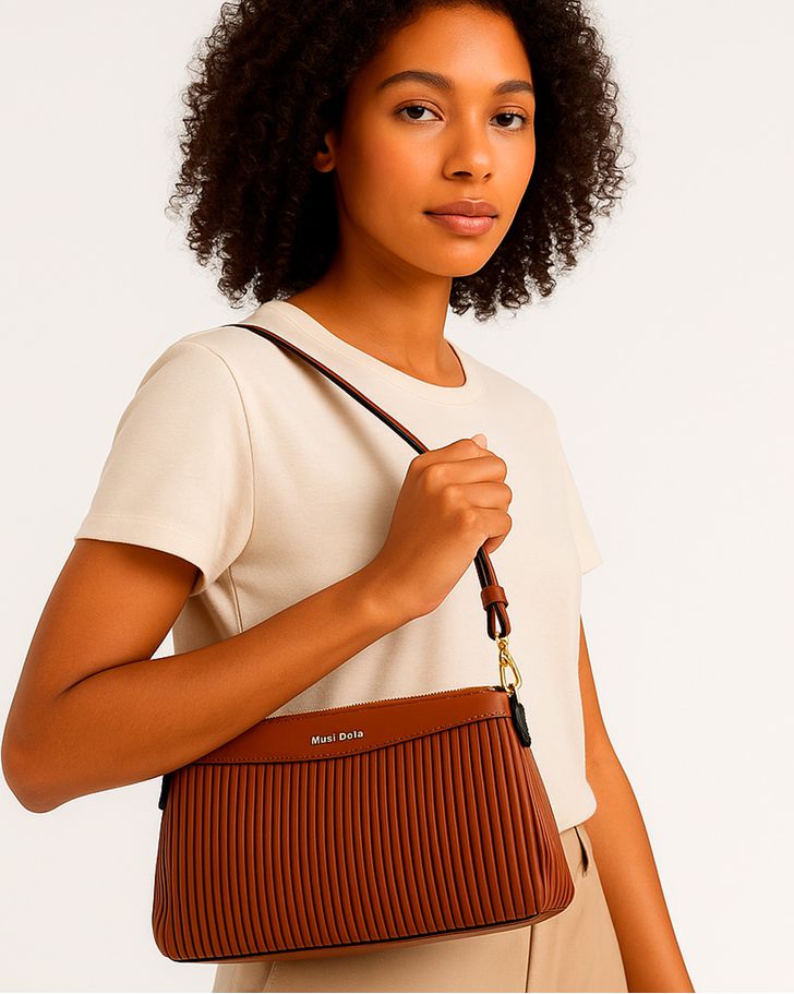 Bolsa Tiracolo Feminina - Caramelo