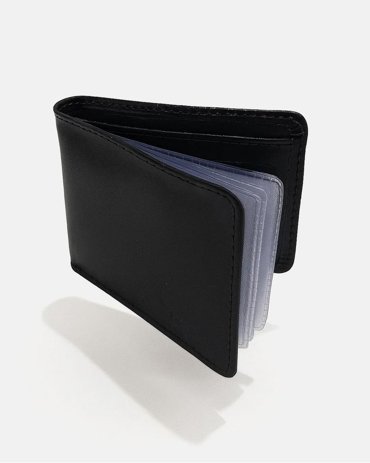 Carteira Masculina Slim - Preta 