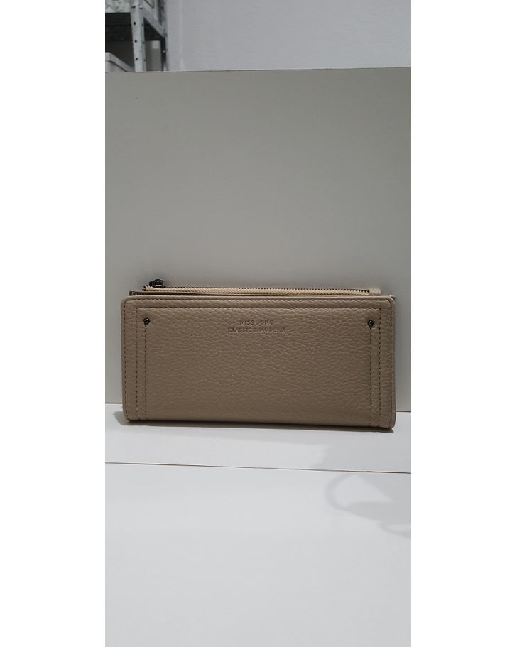 Carteira Slim Leticia - Bege