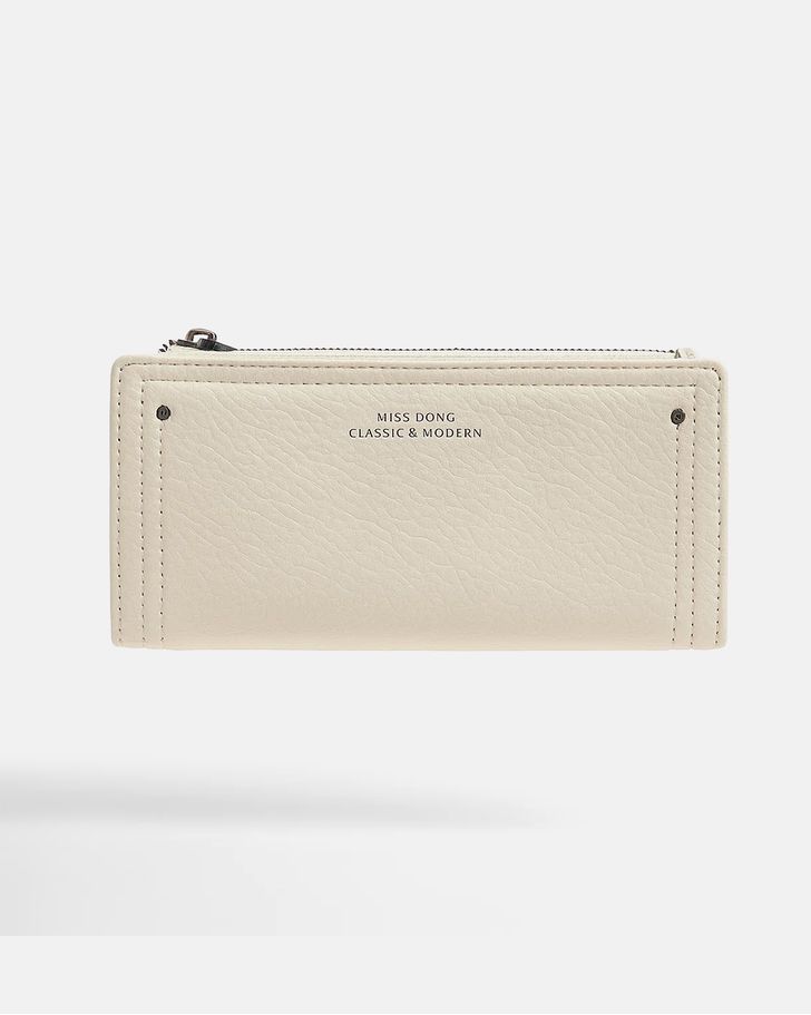 Carteira Slim Leticia - Off White