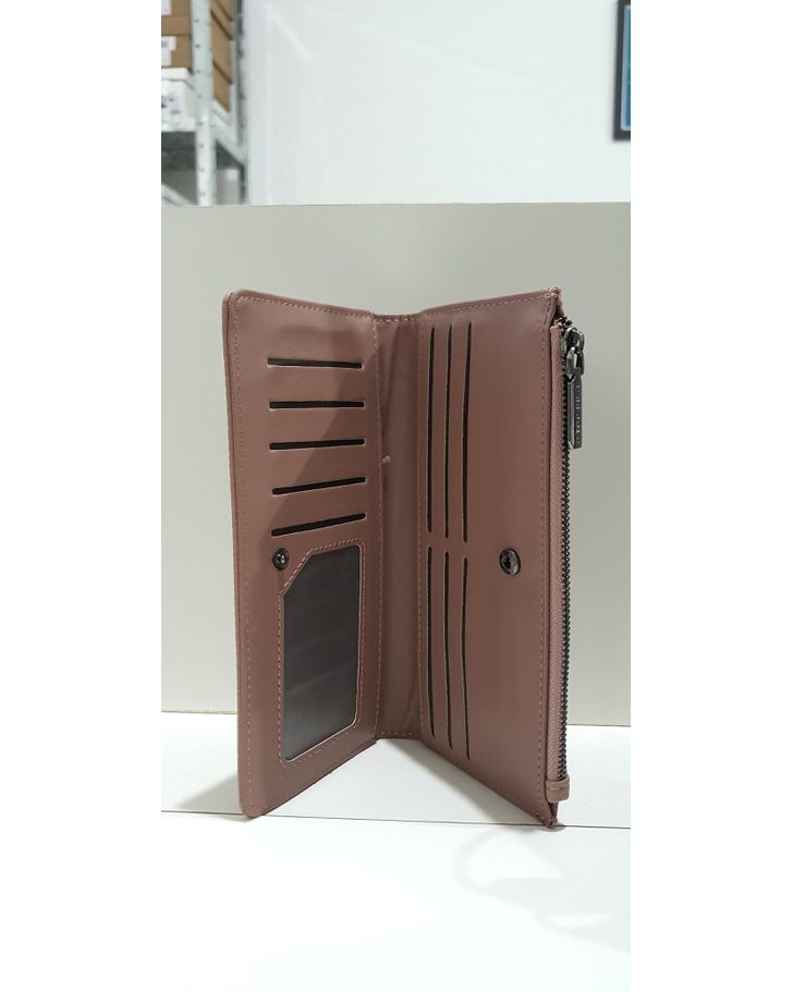 Carteira Slim Leticia - Rose