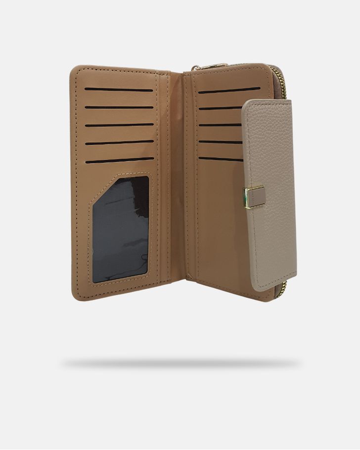 Carteira Longa Jade - Khaki