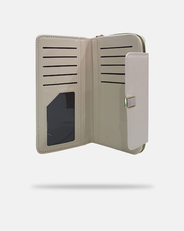 Carteira Longa Jade - Off White