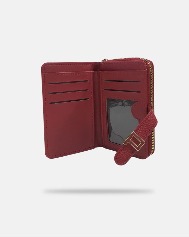 Carteira Média Paula - Framboesa 