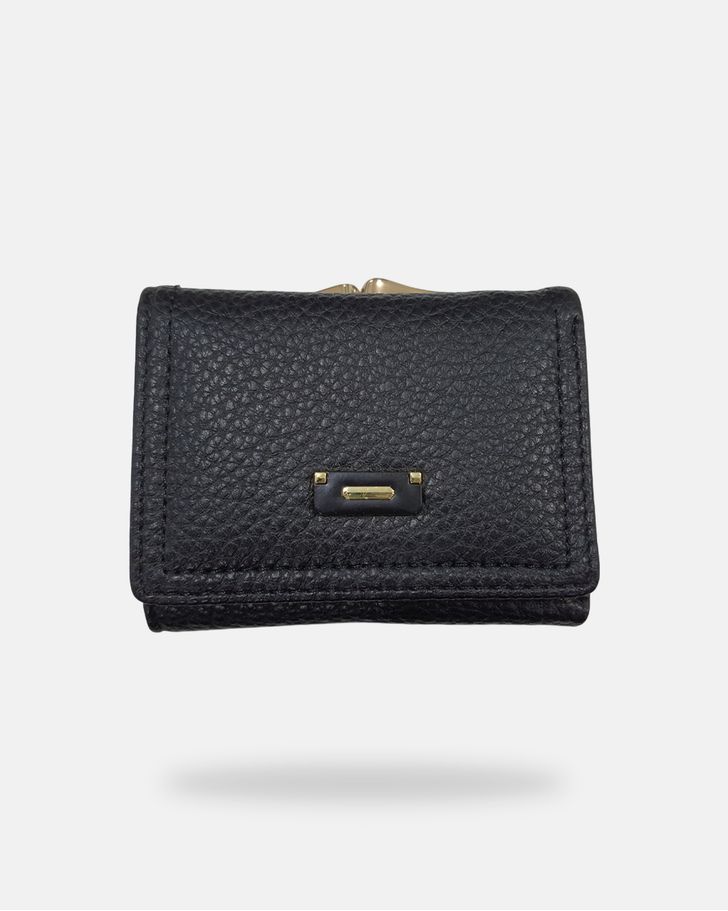 Carteira Compacta Jade- Preta