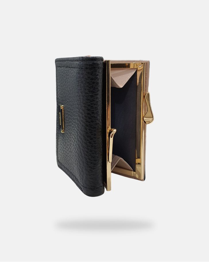 Carteira Compacta Jade- Preta