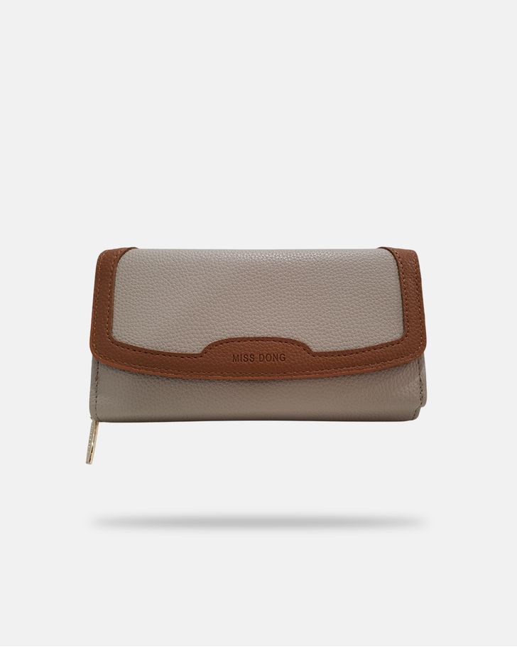 Carteira Longa Maria - Bege
