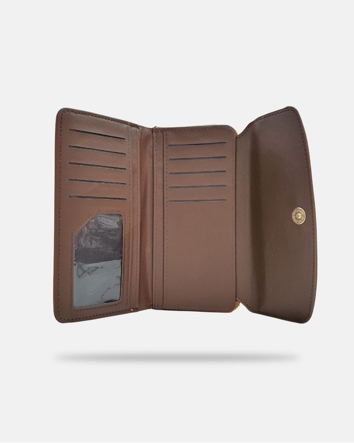 Carteira Longa Maria - Coffee