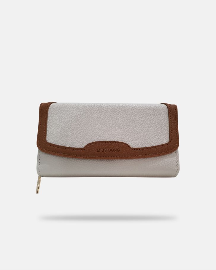 Carteira Longa Maria - Off White